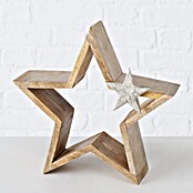 Dekoartikel Stern Arbusta (Natur, Holz, 2 -tlg.) | BAUHAUS