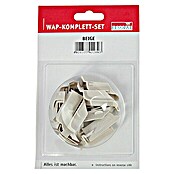 Resopal Kit de accesorios (Beige claro, 14 piezas)