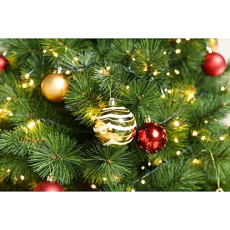 Weihnachtskugeln Gold-Mix