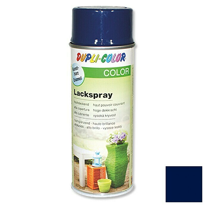 Dupli-Color Color Lakspray RAL 5003 (Saffierblauw, Glanzend, 400 ml)