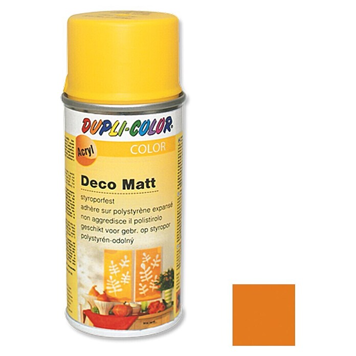 Dupli-Color Color Acrylspuitlak RAL 1007 (Narcisgeel, 150 ml, Mat)