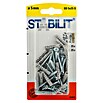 Stabilit Spreizdübel (Durchmesser Dübel: 5 mm, Länge Dübel: 25 mm, Geeignet für: Vollbaustoffe und Mauerwerk, 25 Stk., Mit Schrauben/Haken)