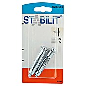 Stabilit Metall-Hohlraumdübel HM 6 X 52 S  (Durchmesser Bohrloch: 12 mm, Länge Dübel: 52 mm, 2 Stk., M6)
