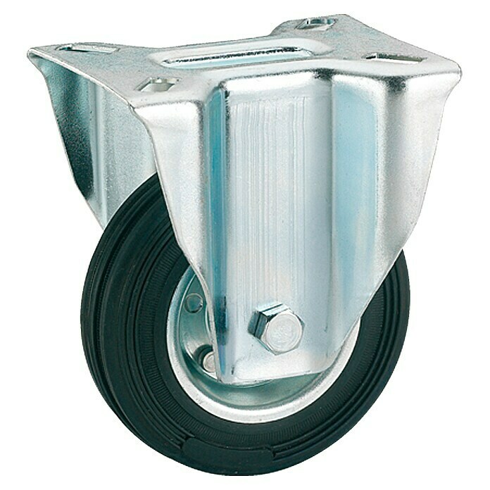 Stabilit Transportmiddel-bokwiel (Diameter rol: 100 mm, Draagkracht: 70 kg, Rollager, Hoogte: 128 mm)