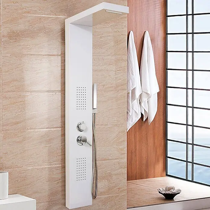 Home Deluxe Duschpaneel - Weiß
