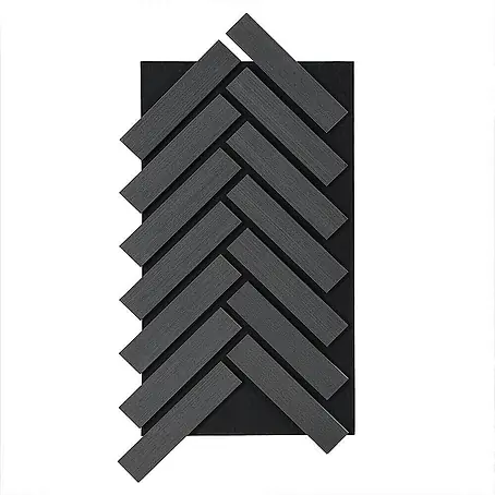 Home Deluxe  Akustikpaneel VEGA Grey Oak - 12er Set