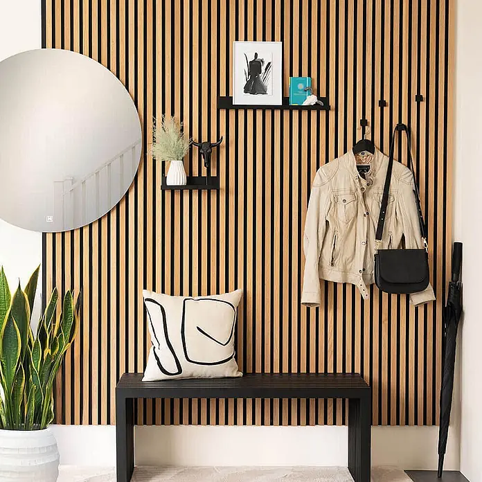 Home Deluxe Akustikpaneel SCAF Menge: 6 - Schwarz