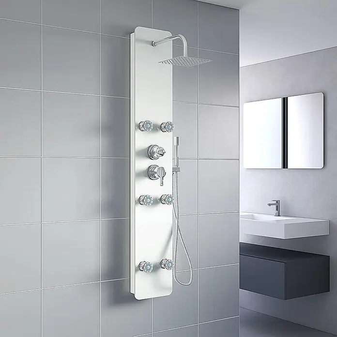 Home Deluxe Duschpaneel DIVE Weiß - 