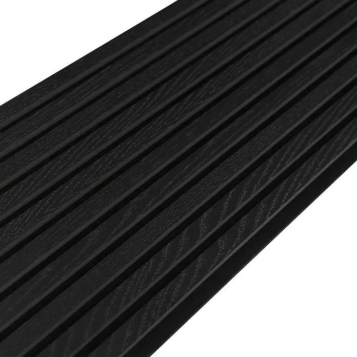 HOME DELUXE  Akustikpaneel SONIC Deep Black - 240 x 40 cm - 