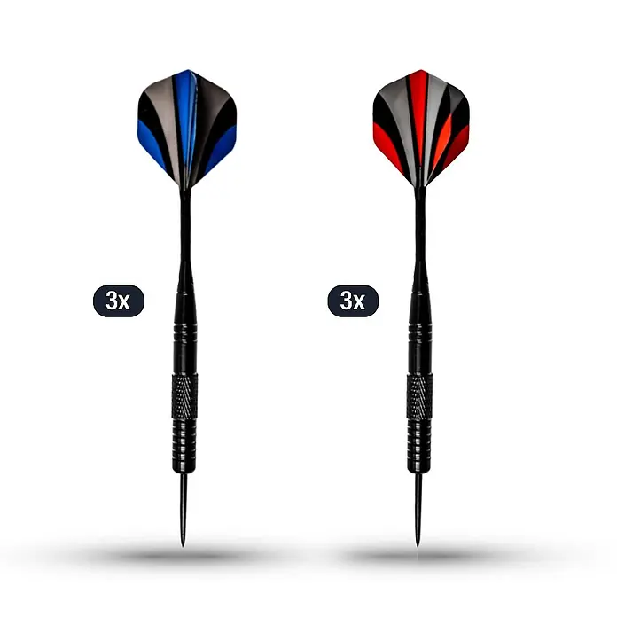 Home Deluxe Dartscheibe GOOD DARTS FINISH Modern - 