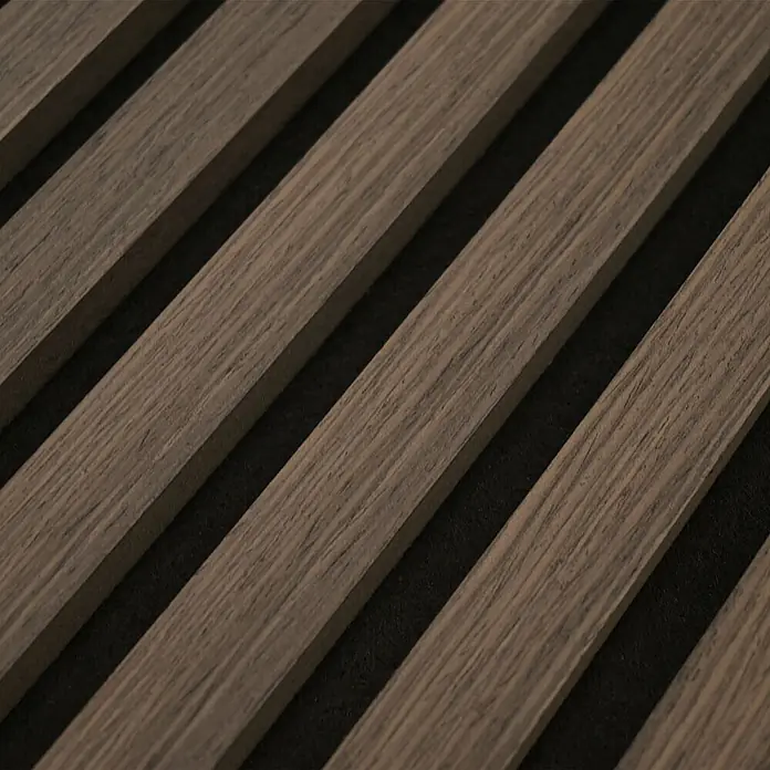 HOME DELUXE Akustikpaneel SONIC Smoked Oak - 80 x 40 cm - 