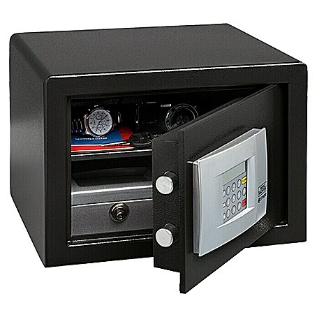 Burg-Wächter PointSafe Möbeltresor P2 E (L x B x H: 35 x 30 x 25,5 cm, Elektronisches Zahlenschloss, 20,5 l)