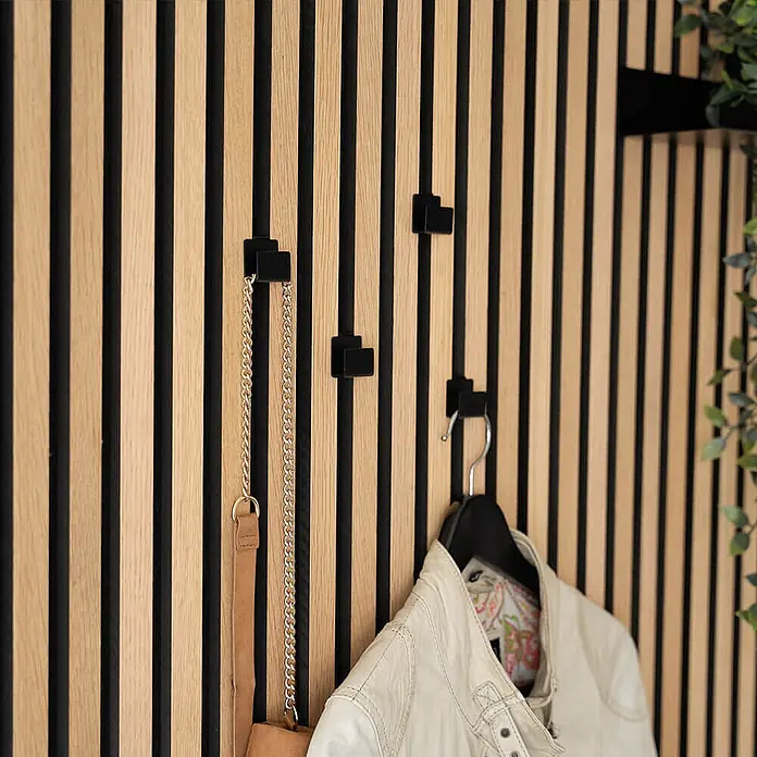 Home Deluxe Akustikpaneel SCAF Menge: 4 - Schwarz