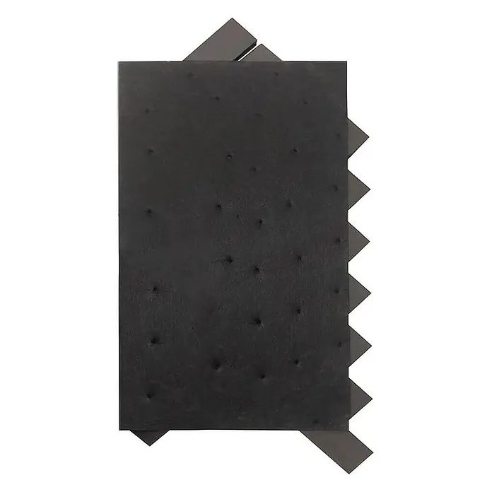 HOME DELUXE - Akustikpaneel Fischgrätenoptik Grey Oak 80 x 40 cm - 
