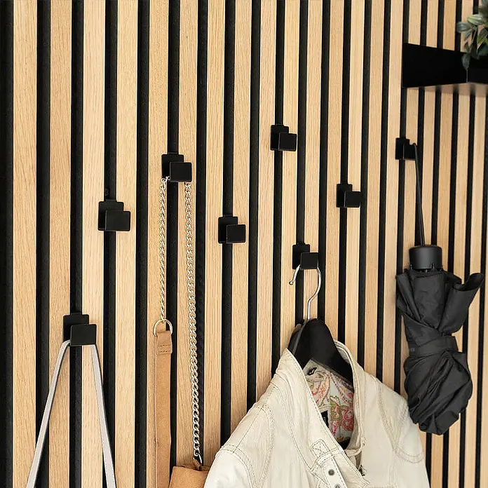 Home Deluxe Akustikpaneel SCAF Menge: 8 - Schwarz