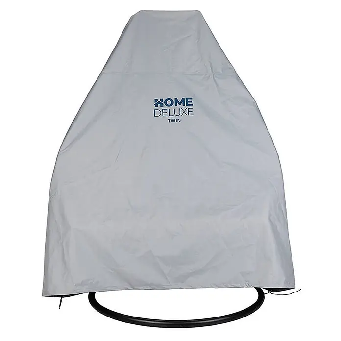 Home Deluxe Hängesessel Regenabdeckung CAPE TWIN Grau - 