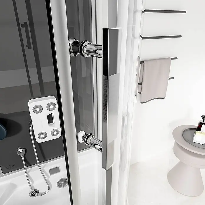 Home Deluxe Komplettdusche ALLIN 4IN1 - Schwarz