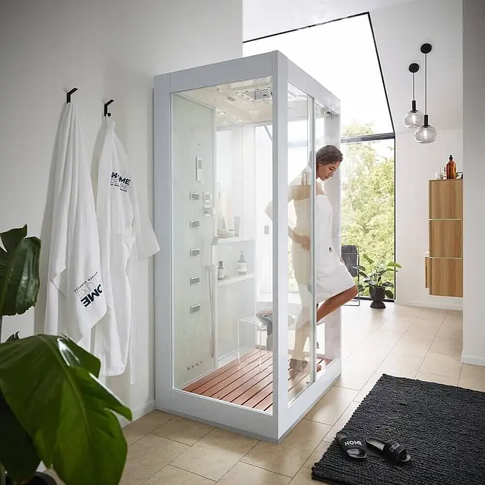 Home Deluxe Komplettdusche LUXORY XL - Weiß