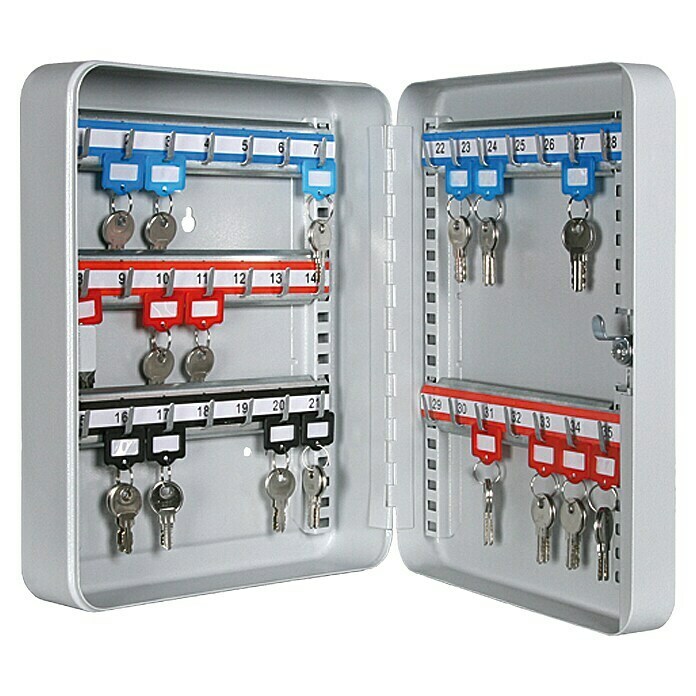Stabilit Schlüsselkassette (Anzahl Haken: 35, 75 x 230 x 320 mm)