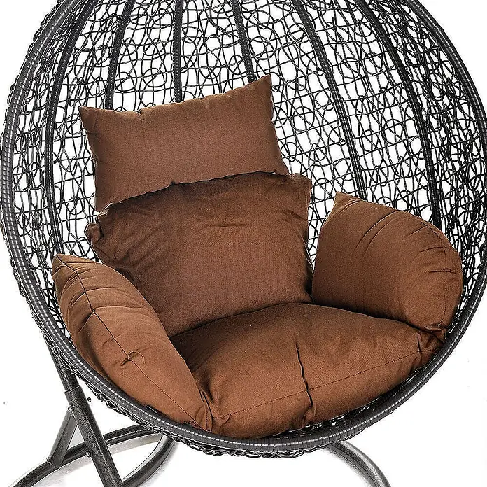 Home Deluxe Hängesessel Kissen CIELO Braun - 