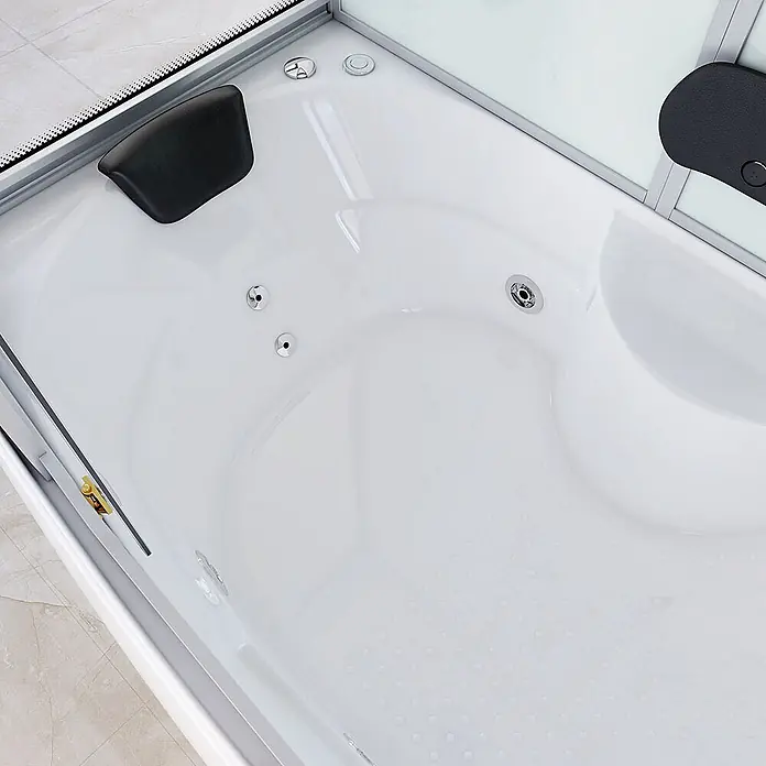 Home Deluxe Komplettdusche DIAMOND BIG - Weiß