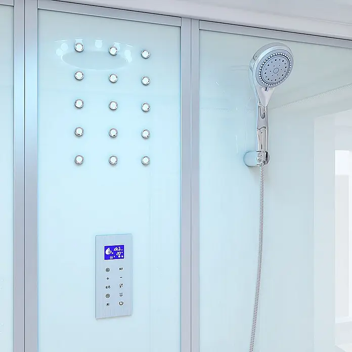 Home Deluxe Komplettdusche DIAMOND BIG - Weiß