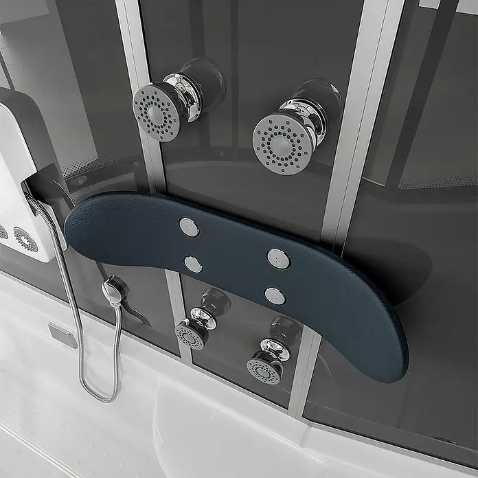 Home Deluxe Komplettdusche ALLIN 2IN1 - Schwarz