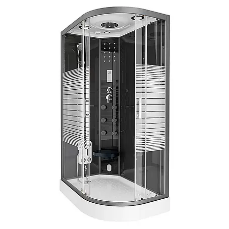 Home Deluxe  Komplettdusche BLACK PEARL