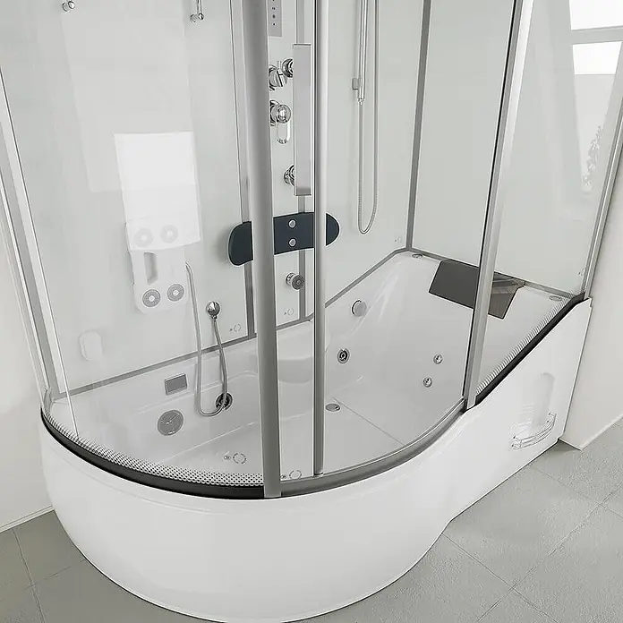 Home Deluxe Komplettdusche ALLIN 4IN1 - Weiß