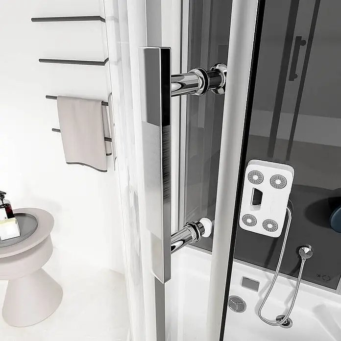 Home Deluxe Komplettdusche ALLIN 4IN1 - Schwarz