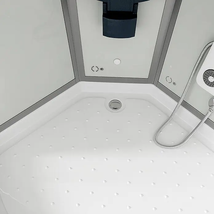 Home Deluxe Komplettdusche WHITE PEARL - Weiß