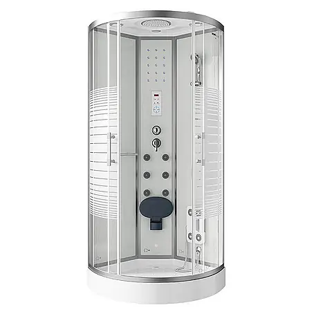 Home Deluxe  Komplettdusche WHITE PEARL