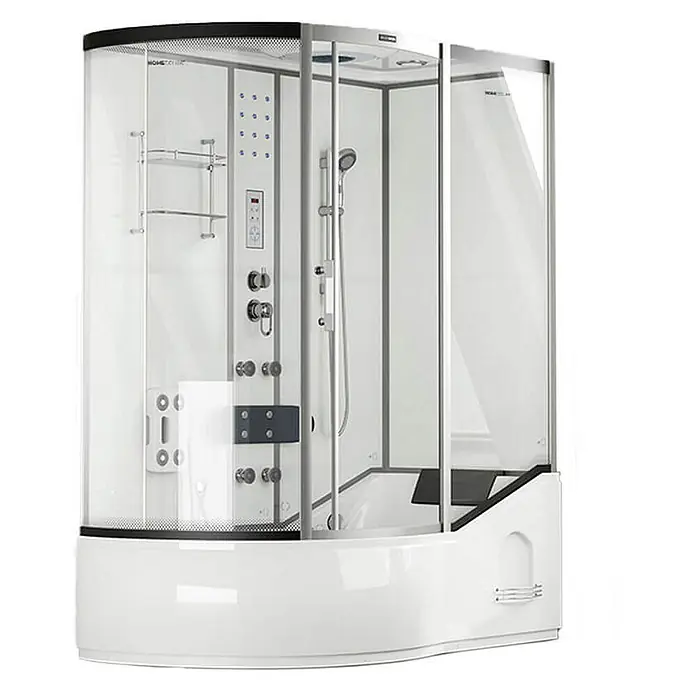 Home Deluxe Komplettdusche ALLIN 2IN1 - Weiß