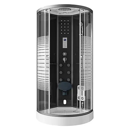 Home Deluxe  Komplettdusche BLACK PEARL