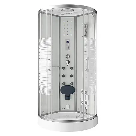 Home Deluxe  Komplettdusche WHITE PEARL