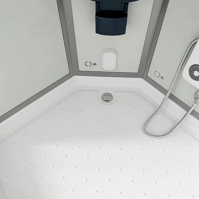 Home Deluxe Komplettdusche WHITE PEARL - Weiß