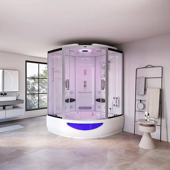 Home Deluxe Komplettdusche EXCLUSIVE - Weiß