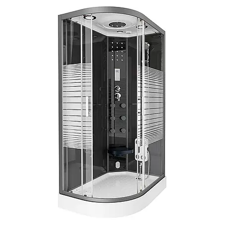 Home Deluxe  Komplettdusche BLACK PEARL