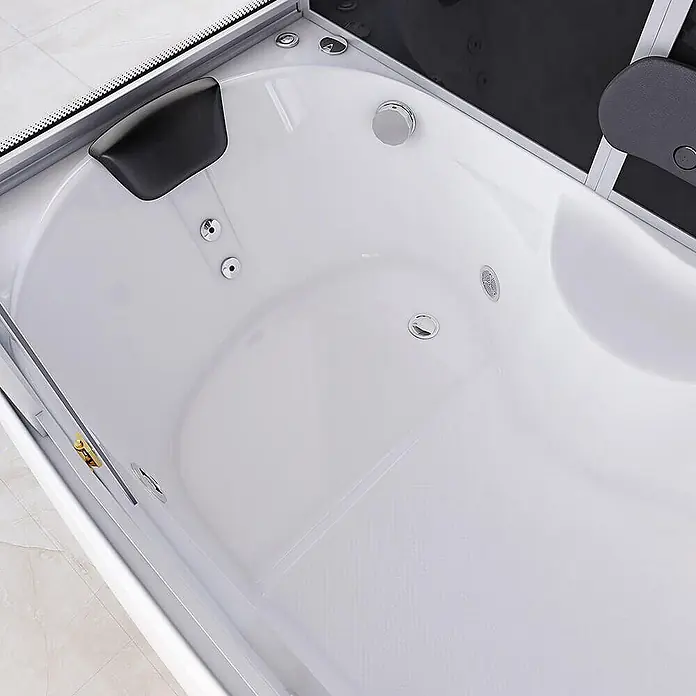 Home Deluxe Komplettdusche DIAMOND - Schwarz