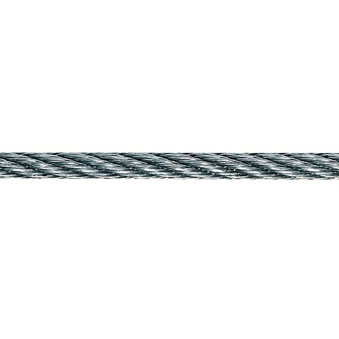 Stabilit Cable metálico (Diámetro: 4 mm, Carga soportada: 180 kg, Acero inoxidable 4401)