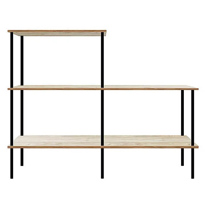 HOME DELUXE Regal INDU Light Oak 140 x 110 cm - 