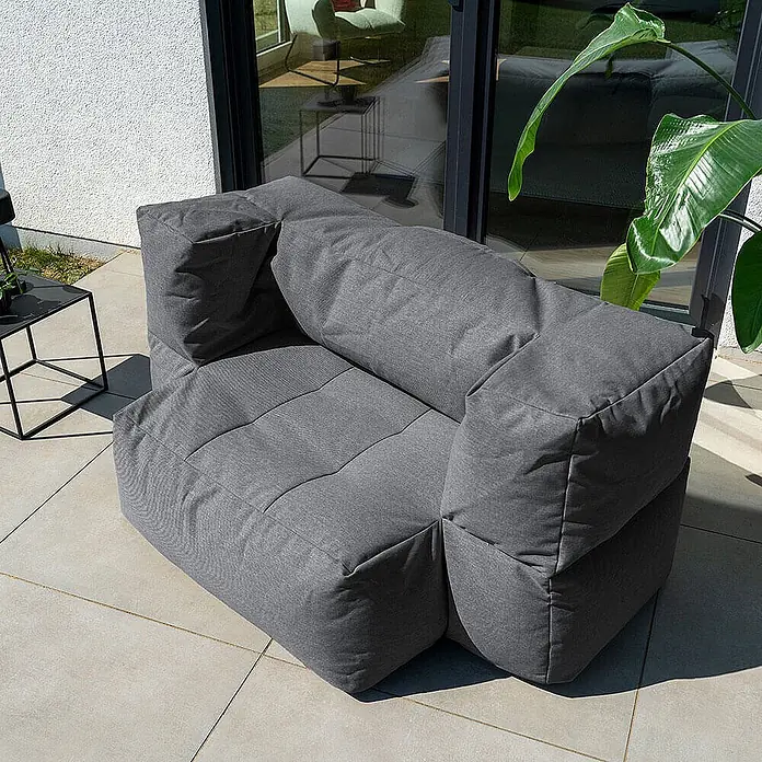 Home Deluxe Sitzsack HEAVEN Anthrazit - 