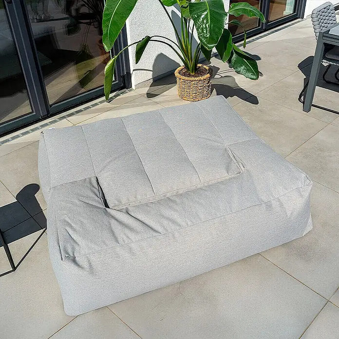 Home Deluxe Sitzsack HEAVEN Hellgrau - 