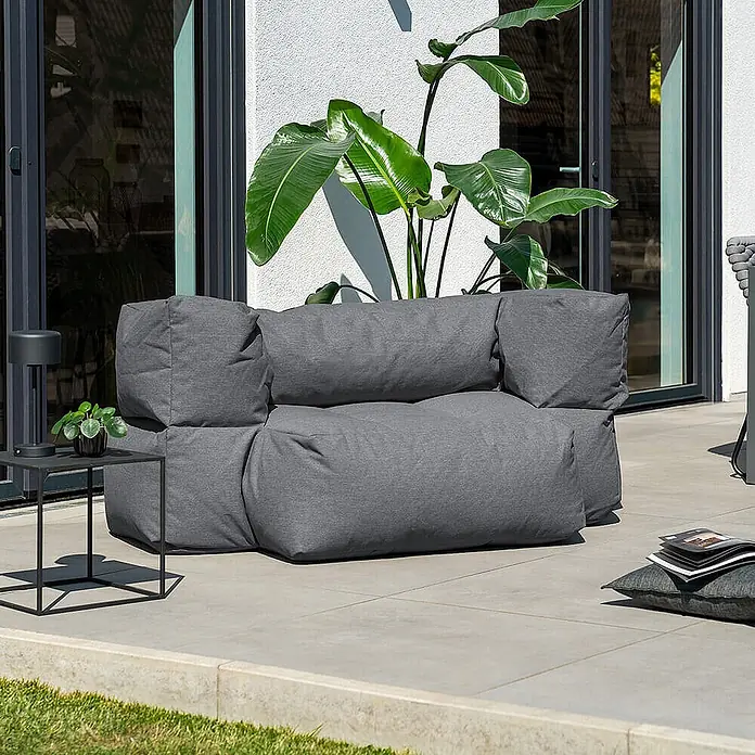 Home Deluxe Sitzsack HEAVEN Anthrazit - 
