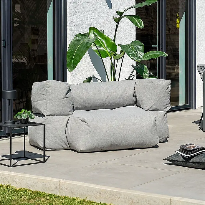 Home Deluxe Sitzsack HEAVEN Hellgrau - 
