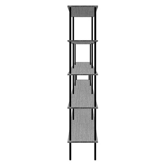 HOME DELUXE Regal INDU Dark Oak 207 x 196 cm - 