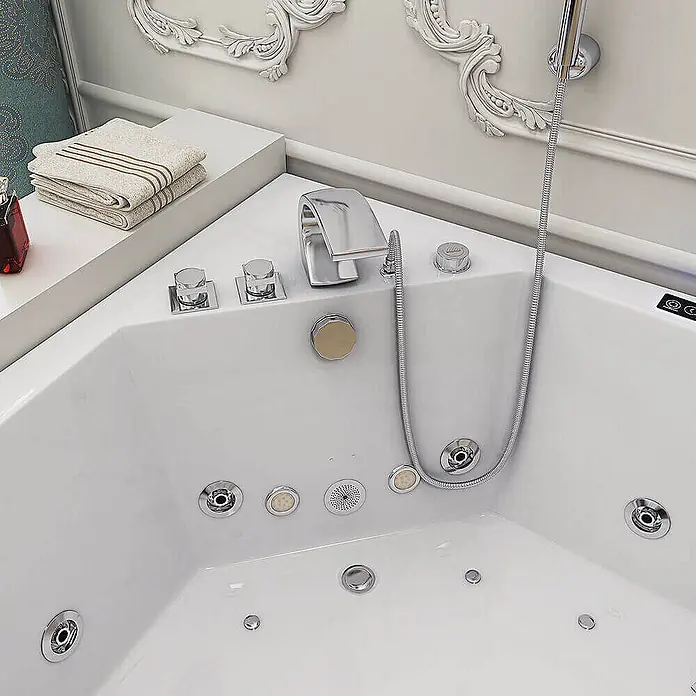 Home Deluxe Whirlpool ATLANTIC L - Weiß