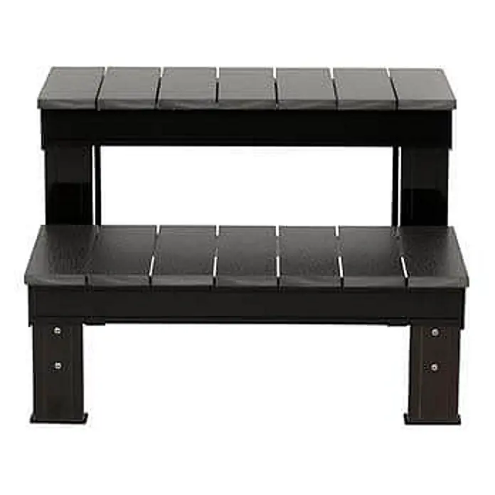 Home Deluxe Whirlpool Treppe MARBLE - Grau