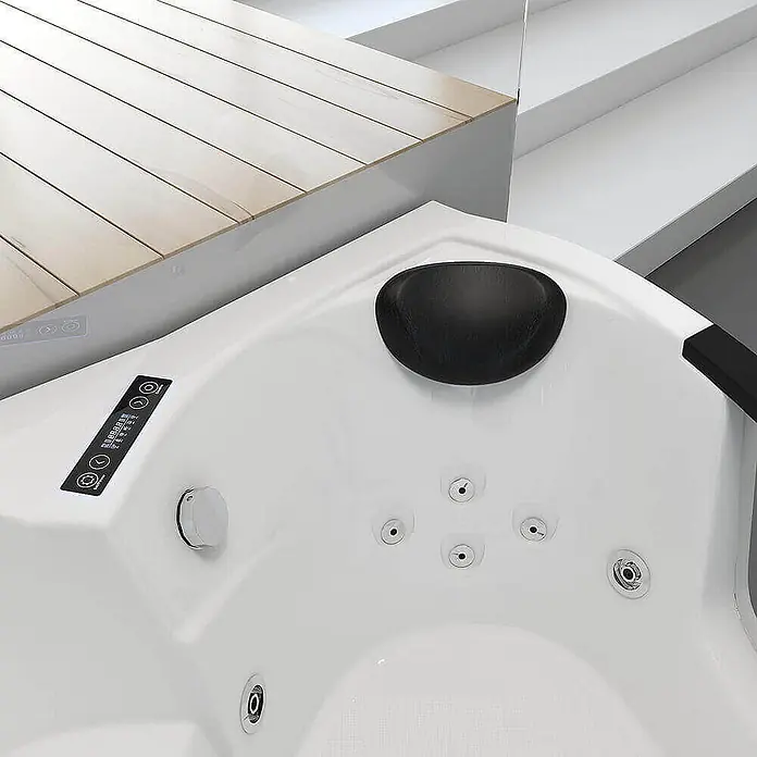 Home Deluxe Whirlpool LAGUNA L MINI - Weiß