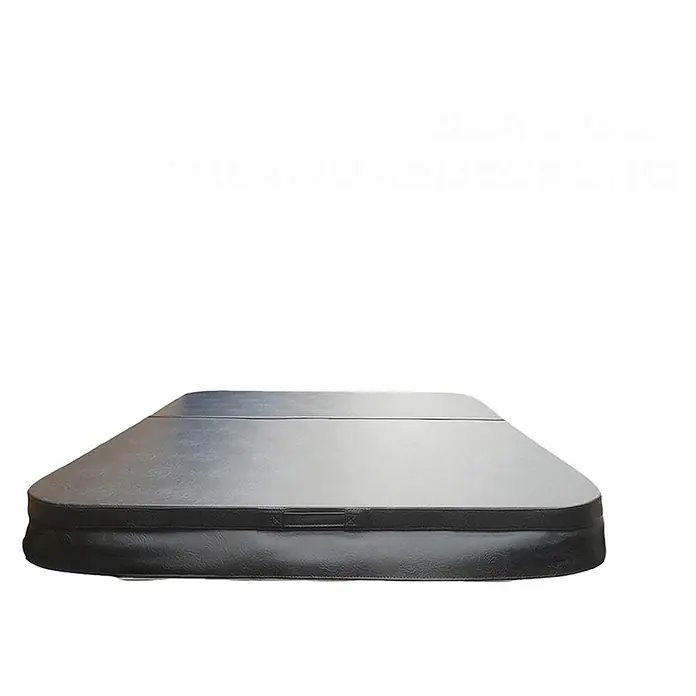 Home Deluxe Whirlpool Thermoabdeckung MARBLE - Schwarz